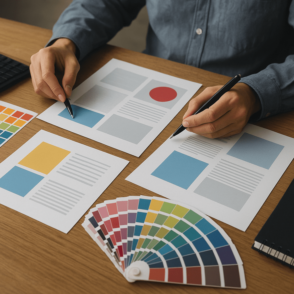 Jak projektować skuteczne materiały drukowane