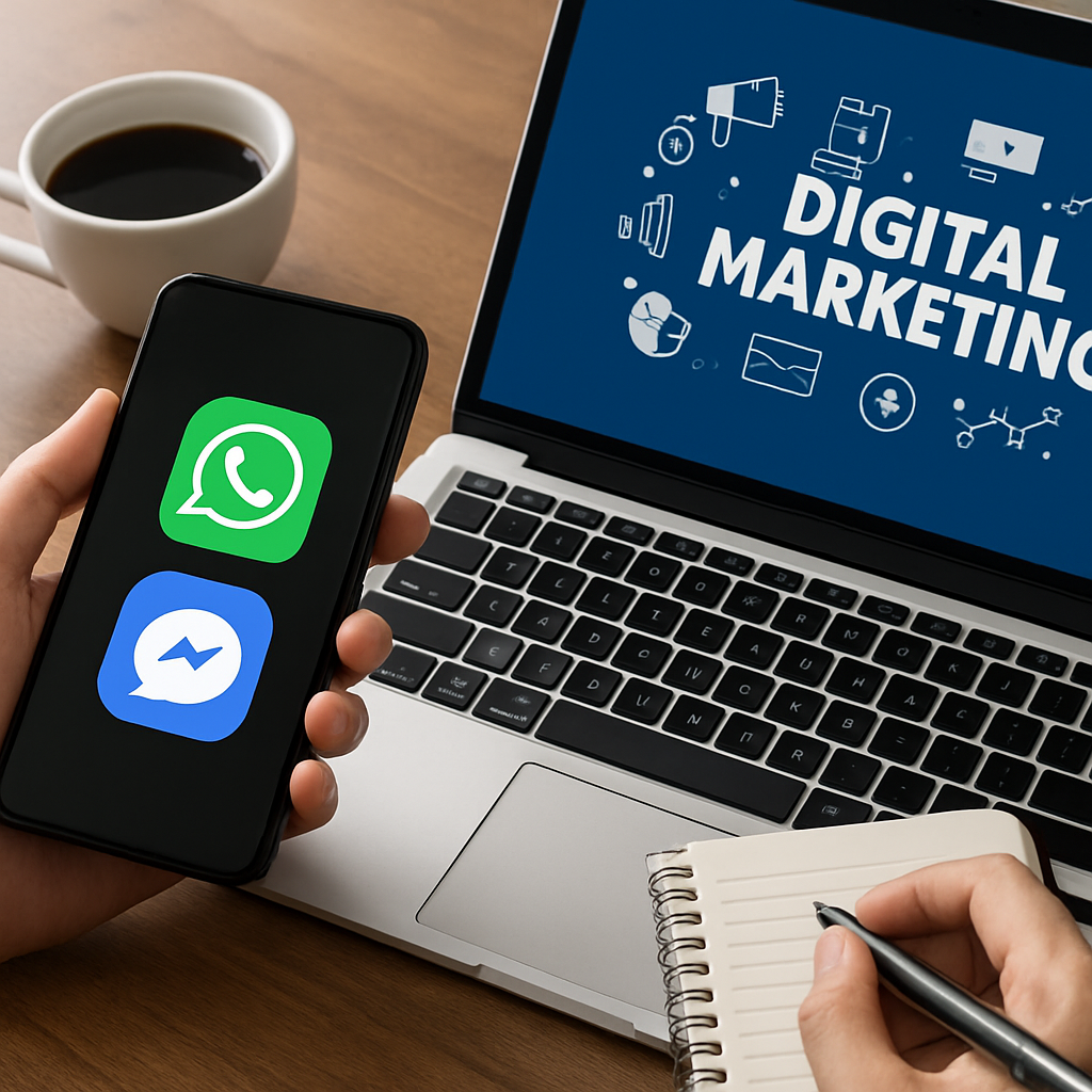 Jak wykorzystać WhatsApp i Messenger w marketingu